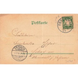n°30541 - Fantaisie - Imitation bois - Fillette tenant des grappes de raisins