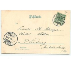 n°13880 - Fröhliche Weihnachtsfest - Enfants faisant une ronde autour d'un sapin