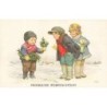n°30560 - MM Vienne 1406 - Viktor Unger - Fröhliche Weihnachten - Enfants achetant du gui à un autre