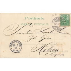 n°30564 - Clapsaddle - Fröhliche Ostern - Fillette faisant sonner une cloche