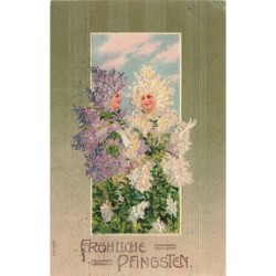 n°30568 - Carte Gaufrée -...
