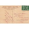 n°30569 - Carte Gaufrée - Fantaisie - Arbre humanisé jouant du pipeau pour deux anges dansant
