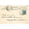 n°30570 - Nouvel An - Prosit Neujahr 1902 - Anges tenant les chiffres fait en fleurs