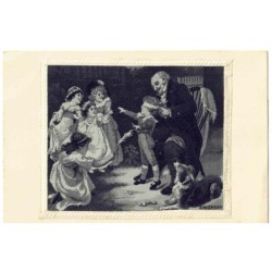 n°30601 - Carte Brodée...
