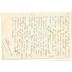 n°30601 - Carte Brodée Tissée Soie - E. Morgan - Enfants jouant à colin maillard