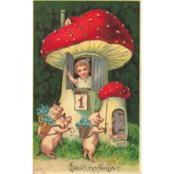 n°30616 - Carte Gaufrée -...