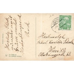 n°30623 - Carte Gaufrée - Nouvel An - Prosit Neujahr 1911 - Garçon à la barre d'un bateau