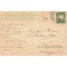 n°30628 - Carte Gaufrée - Pâques - Fröhliche Ostern - Ange portant un panier rempli d'oeufs