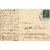 n°30632 - Carte Gaufrée - Fröhliche Ostern - Lièvre humanisé tirant un oeuf d'où sortent des poussins