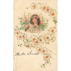 n°30639 - Carte Gaufrée -...