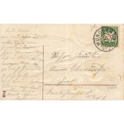 n°30640 - Carte Gaufrée - Anniversaire - MSIB 13888 - Deux jeunes gens