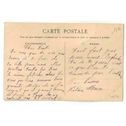 n°30654 -  Nénette et Rintintin - Porte-Bonheur fétiche WW1 Guerre 14-18 avec trèfle à 4 feuilles
