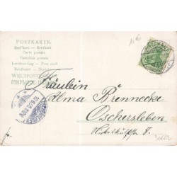 n°30662 -  Fröhliche Pfingsten - Carte illustrée de Pentecôte avec Papillons et Fleurs (1905)