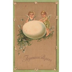 n°30680 - Carte gaufrée -...