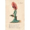 n°30683 -  1er Avril - Humour Poisson d'Avril - Caricature Femme et Poisson