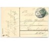 n°13938 - Carte Gaufrée - Prosit Neujahr - Fillette pilotant un avion