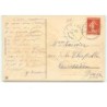 n°13939 - Carte Gaufrée - Bonne Année - Couple d'enfants sur une luge