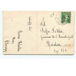 n°13950 - Fröhliche Weihnachten - Ange veillant sur une fillette dormant