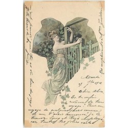 n°13965 - Art Nouveau -...
