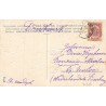 n°30715 - Carte Gaufrée - Bonne Année - MSIB 13556 - Pierrot et Colombine, Champagne et Trèfle à quatre feuilles