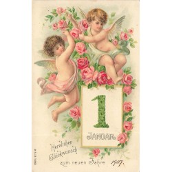 n°30716 - Carte Gaufrée -...