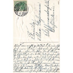 n°30730 - Carte Gaufrée - Fröhliche Weihnachten - Ange de Noël offrant des présents aux enfants devant le sapin