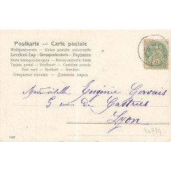n°30734 - Joyeuses Pâques - Ange à l'agneau et Saint Jean-Baptiste enfant - Mouton