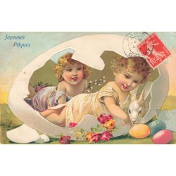 n°30737 - Carte Gaufrée -...