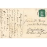 n°30747 - Carte Gaufrée - Fantaisie - Fillette à l'ombrelle et bouquet de fleurs