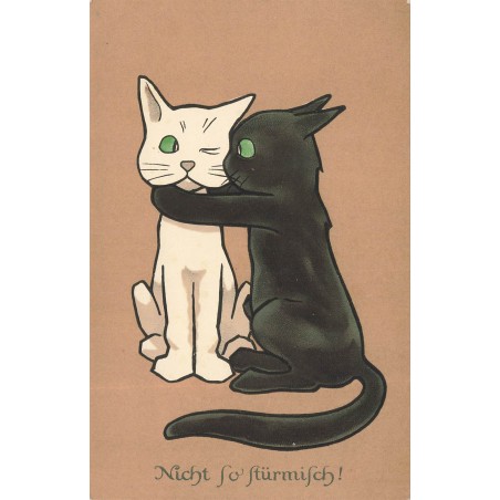 n°30750 - Chats enlacés - Nicht so stürmisch! - Meissner & Buch Serie 1949
