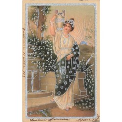 n°30765 - Carte Gaufrée -...