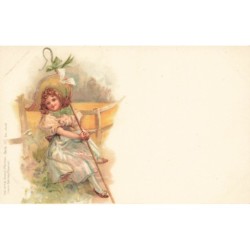 n°30769 - Jeune fille au...