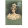 n°14094 - Clapsaddle - Portrait d'une jeune femme