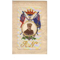 n°14105 - Carte Brodée -...