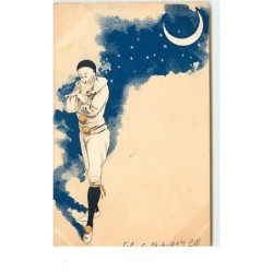 n°14120 - Pierrot pensant...