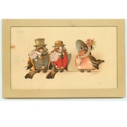 n°14198 - Carte Bordure...