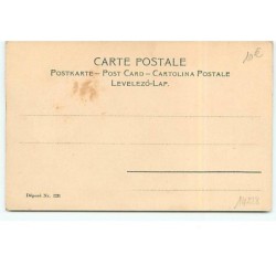 n°14228 - Fröhliche Weihnachten - Garçon tirant une fillette assise sur une luge portant un sapin
