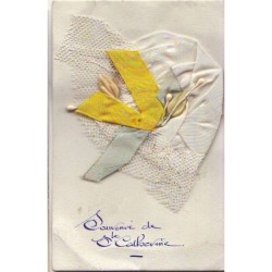 n°14305 - Carte Brodée...