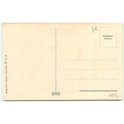 n°14372 - Zandrino - Fillette promenant un teckel - dackel
