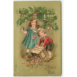 n°14378 - Carte Gaufrée -...
