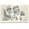 n°14520 - Boulanger - Mr et Mme Pipelet - Singes habillés