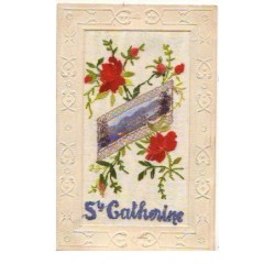 n°14612 - Carte Brodée -...