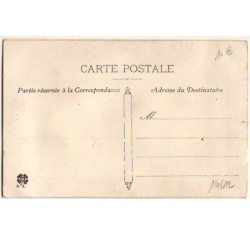 n°14612 - Carte Brodée - Ste Catherine - Roses et paysage
