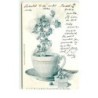 n°14627 - Bébés au-dessus d'une tasse de café