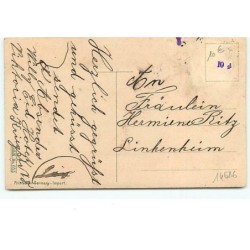 n°14686 - Viel Glück im neuen Jahre - Garçon avec des des pièces d'or et des billets