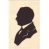 n°14713 - Silhouette d'un homme en costume