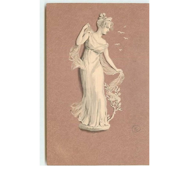 n°10462 - Carte Fantaisie - MSM - Femme