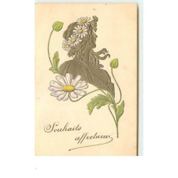 n°14730 - Carte Gaufrée -...