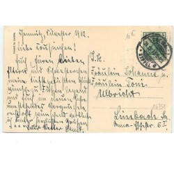 n°14731 - Glückliches Neujahr - Cochons habillés dansant