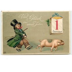 n°14739 - Carte Gaufrée -...